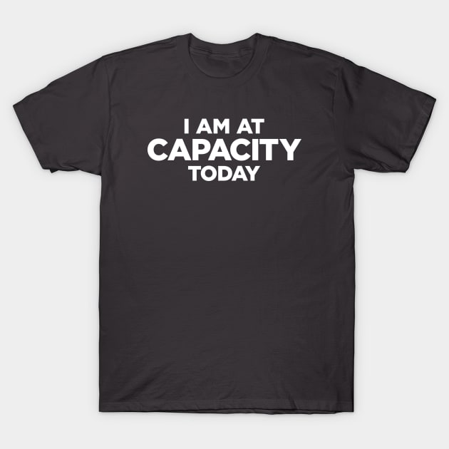 At Capacity Today - like Hagrid's Motorbike T-Shirt by GoAwayGreen